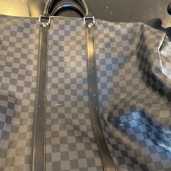 LOUIS VUITTON KEEPALL DAMIER 55 - Picture 10 of 12